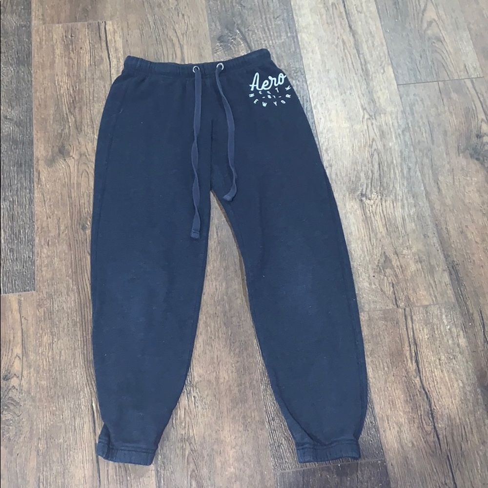 Aeropostale dark blue jogger sweatpants